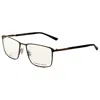 Porsche Design Rectangle-frame Glasses In Black