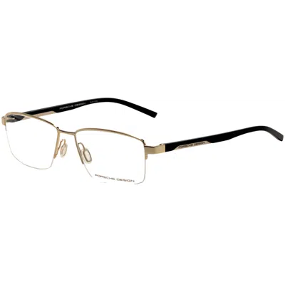 Porsche Design Men's 58 Mm Gold Opticals In Orange