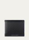 PORSCHE DESIGN MEN'S CARBON FIBER WALLET W/ COIN CASE