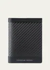 PORSCHE DESIGN MEN'S CARBON FIBER WALLET W/ ID WINDOW