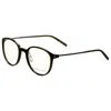 Porsche Design Men's 50mm Green Opticals P8335-50c In Black