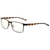 Porsche Design Men's 57mm Havana Opticals P8346-57e In Black