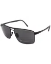 Porsche Design Men's P8918 63mm Polarized Sunglasses In Gray