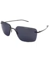 Porsche Design Men's P8923 62mm Sunglasses In Black