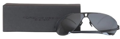 Pre-owned Porsche Design Men's Sunglasses P' 8656 A 67 V374 In Gray
