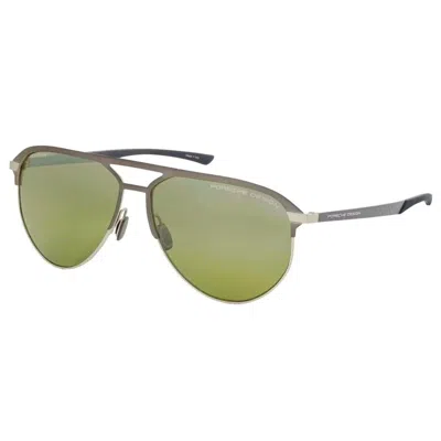 Porsche Design Men's Sunglasses  P8965 Patrick Dempsey Ltd- Edition Gbby2 In Green