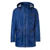 Porsche Design Men's Vibrant Blue Aircooled Parka In Multi