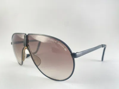 Pre-owned Porsche Design Mint Vintage  5622 90 Foldable Sunglasses 1990s In Gray