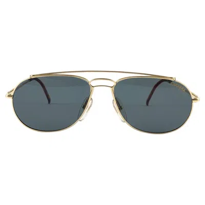 Pre-owned Porsche Design New Vintage Carrera 5532 Gold Sunglasses 1970's Made In Austria In Gray