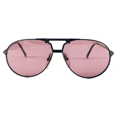 Pre-owned Porsche Design New Vintage Porsche 5651 Shield Black Matte Frame 1990 Sunglasses Austria
