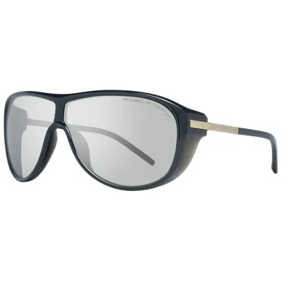 Porsche Design Olive Men Sunglasses In Black