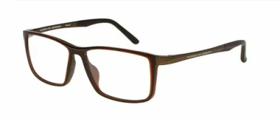 Pre-owned Porsche Design P 8328 B Brown Eye Wear In Clear