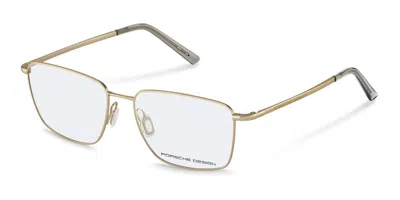 Porsche Design P81001 B000 Occhiali Da Vista Oro Per Uomo (solo Montatura) In Gold