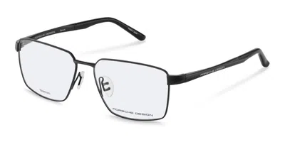 Porsche Design P81004 A000 Occhiali Da Vista Neri Per Uomo (solo Montatura) In Metallic