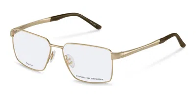 Porsche Design P81004 B000 Occhiali Da Vista Oro Per Uomo (solo Montatura) In Purple