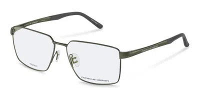 Porsche Design P81004 D000 Occhiali Da Vista Verdi Per Uomo (solo Montatura)