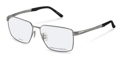 Porsche Design P81004 C000 Occhiali Da Vista Grigi Per Uomo (solo Montatura)