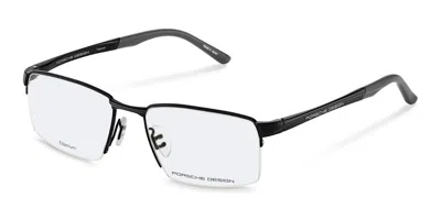 Porsche Design P81005 A000 Occhiali Da Vista Neri Per Uomo (solo Montatura) In Multi