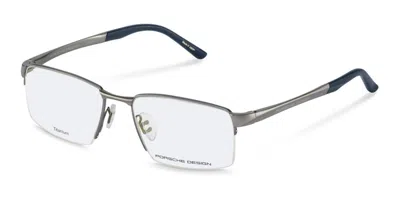 Porsche Design P81005 B000 Occhiali Da Vista Grigi Per Uomo (solo Montatura)