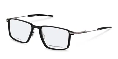 Porsche Design P81006 A000 Occhiali Da Vista Neri Per Uomo (solo Montatura) In Multi