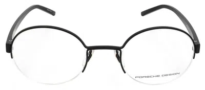 Porsche Design P8350-a Round Eyeglasses In Clear