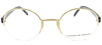 Porsche Design P8350-d Round Eyeglasses In Clear
