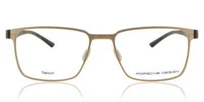 Porsche Design P8354 B Occhiali Da Vista Oro Per Uomo (solo Montatura) In Gold