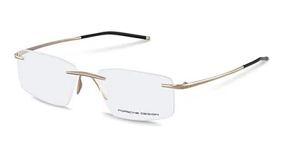 Porsche Design P8362 B0s2 Occhiali Da Vista Oro Per Uomo (solo Montatura) In Gold