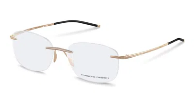 Porsche Design P8362 D0s2 Occhiali Da Vista Oro Per Uomo (solo Montatura) In Gold