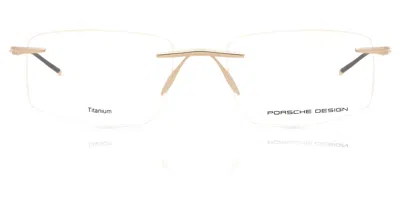Porsche Design P8362 B Occhiali Da Vista Oro Per Uomo (solo Montatura) In Gold