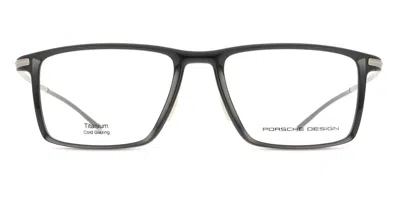 Porsche Design P8363 Men's Glasses, Black, Size 54