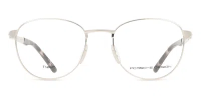 Porsche Design P8369 C Occhiali Da Vista Argentati Per Uomo (solo Montatura)