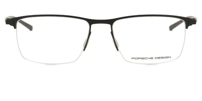 Porsche Design P8371 A Occhiali Da Vista Neri Per Uomo (solo Montatura) In Black
