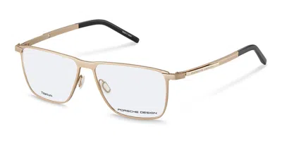 Porsche Design P8391 Men's Glasses, Gold, Size 56