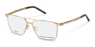 Porsche Design P8392 Men's Glasses, Gold, Size 56