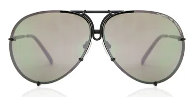 Porsche Design P8478 D Men's Sunglasses Black Size 60