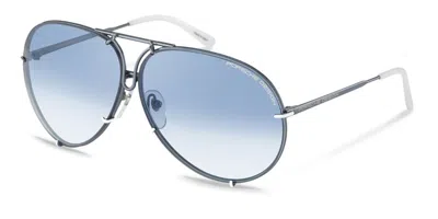 Porsche Design P8478 L573 Occhiali Da Sole Blu Per Uomo In Multi