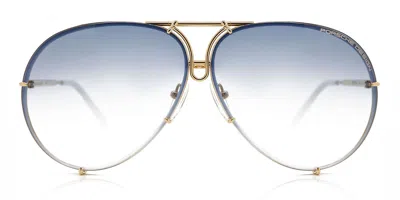 Porsche Design P8478 W Occhiali Da Sole Oro Per Uomo In Gold