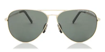 Porsche Design P8508 A Men's Sunglasses Gold Size 62