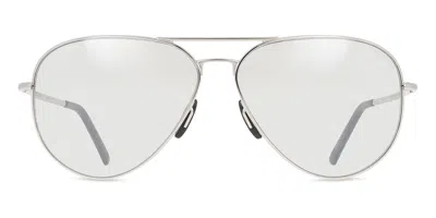 Porsche Design P8508 C199 Occhiali Da Sole Argentati Per Uomo In Metallic