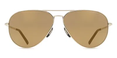 Porsche Design P8508 E Occhiali Da Sole Oro Per Uomo In Gold