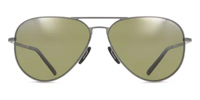 Porsche Design P8508 Polarized U Occhiali Da Sole Grigi Per Uomo In Gray