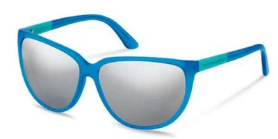 Porsche Design P8588 E Occhiali Da Sole Blu Per Donna In Blue