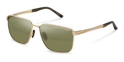 Porsche Design P86004 B656 Occhiali Da Sole Oro Per Uomo