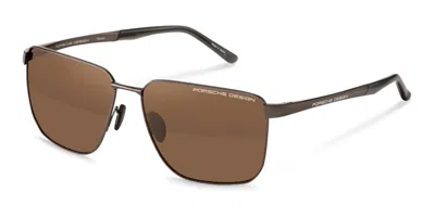 Porsche Design P86004 Polarized D406 Occhiali Da Sole Marroni Per Uomo