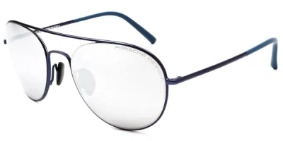 Porsche Design P8606 A Occhiali Da Sole Blu Per Uomo In Blue