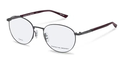 Porsche Design P8731 D000 Occhiali Da Vista Grigi Per Uomo (solo Montatura)