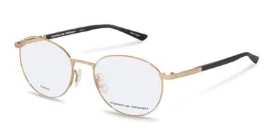 Porsche Design P8731 Men's Glasses, Gold, Size 53