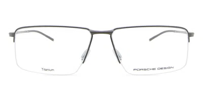 Porsche Design P8736 Men's Glasses, Grey, Size 58 In Gray