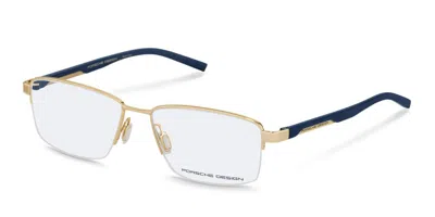 Porsche Design P8745 C000 Occhiali Da Vista Oro Per Uomo (solo Montatura) In Multi